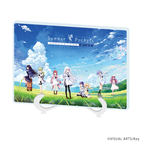 "Summer Pockets REFLECTION BLUE" Acrylic Art Board (A5 Size) 02 / Group Design (Official Illustration)