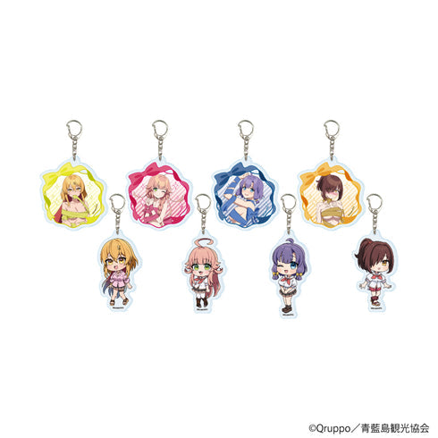 『ぬきたし THE ANIMATION』アクリルキーホルダー01/ブラインド(全8種)(公式&描き下ろしイラスト)【BOX】【202608再販】