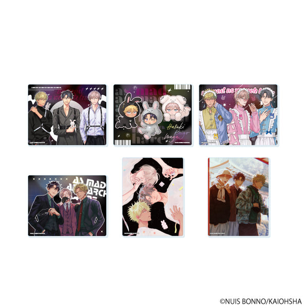 『三月の兎たち』アクリルカード01/コンプリートセット(全6種)(公式&描き下ろしイラスト)