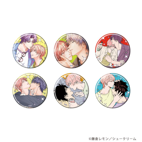 『修羅場のワンサイドラブ』缶バッジ01/コンプリートセット(全6種)(公式&描き下ろしイラスト)