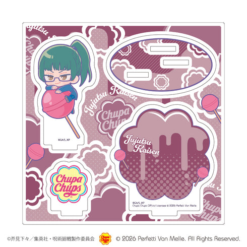 『呪術廻戦×チュッパチャプス』アクリルスタンドプレート04/禪院 真希(コラボイラスト)