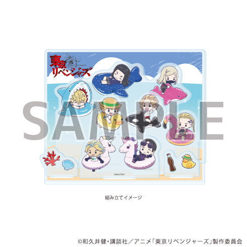 『東京リベンジャーズ』アクリルジオラマ04/集合デザイン アニマル浮き輪ver.(グラフアートイラスト)【202607再販】