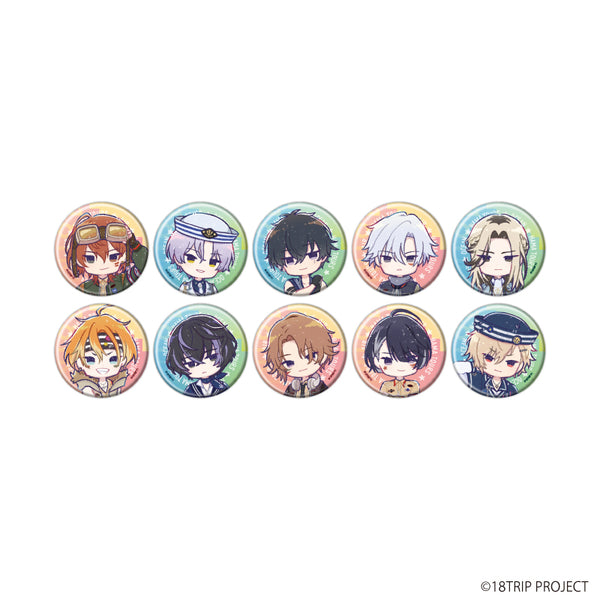 『18TRIP』缶バッジ『18TRIP』08/コンプリートセット(全10種)(グラフアートイラスト)