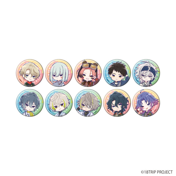 『18TRIP』缶バッジ『18TRIP』09/コンプリートセット(全10種)(グラフアートイラスト)
