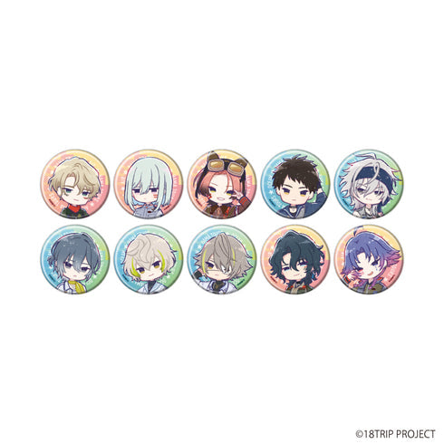『18TRIP』缶バッジ『18TRIP』09/ブラインド(全10種)(グラフアートイラスト)【BOX】【202609再販】