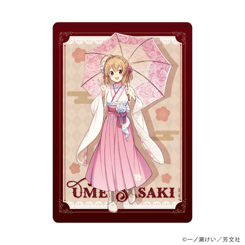 "Hanauta Memoir" Character Clear Case 06 / Ume Sasaki (Original Illustration)