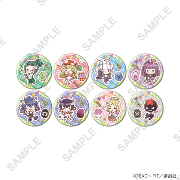 "Shugo Chara!" Pin Badge 41 / Picnic Ver. Complete Set (8 Varieties) (Graph Art Illustration)