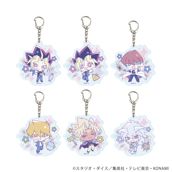 《游戏王:决斗怪兽 Design produced by Sanrio》亚克力钥匙扣01/全套(共6款)(联名插画)