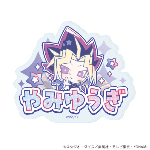 『遊☆戯☆王デュエルモンスターズ Design produced by Sanrio』おなまえプレートバッジ01/闇遊戯(コラボイラスト)