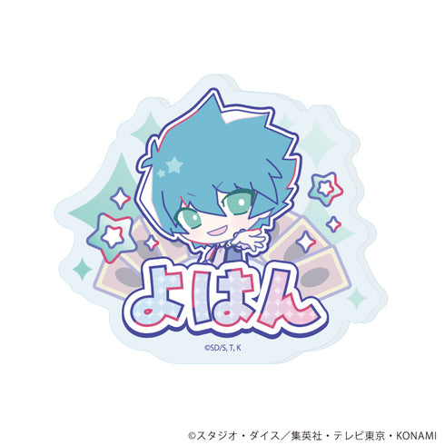 『遊☆戯☆王デュエルモンスターズGX Design produced by Sanrio』おなまえプレートバッジ06/ヨハン・アンデルセン(コラボイラスト)