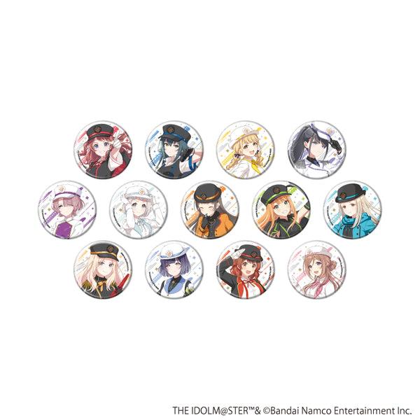『学園アイドルマスター』缶バッジ05/駅員風衣装ver. コンプリートセット(全13種)(描き下ろしイラスト)