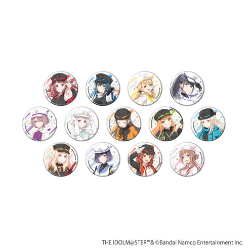 『学園アイドルマスター』缶バッジ05/駅員風衣装ver. トレーディング(全13種)(描き下ろしイラスト)【BOX】【202609再販】