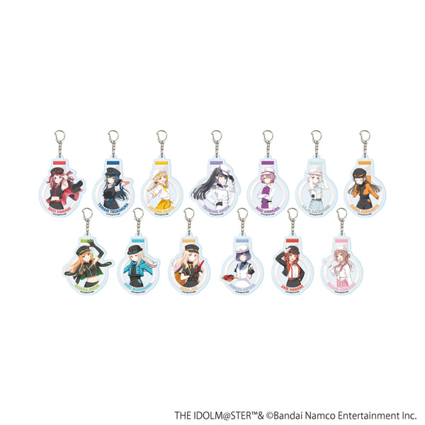 『学園アイドルマスター』アクリルキーホルダー06/駅員風衣装ver. コンプリートセット(全13種)(描き下ろしイラスト)