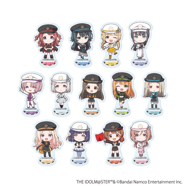 『学園アイドルマスター』アクリルぷちスタンド06/駅員風衣装ver. コンプリートセット(全13種)(ミニキャライラスト)