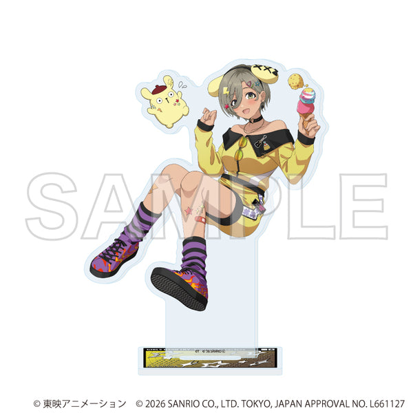 『ガールズバンドクライ×サンリオキャラクターズ』アクリルスタンド23/ルパ×ポムポムプリン(コラボイラスト)