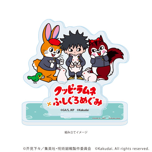 《咒术回战×库比柠檬水》亚克力立牌02/伏黑惠(迷你角色插画)