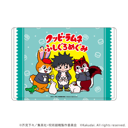 《咒术回战×库比柠檬水》角色透明手机壳02/伏黑惠(迷你角色插画)