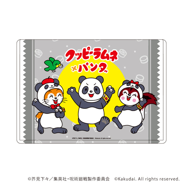 《咒术回战×库比柠檬水》角色透明手机壳04/熊猫(迷你角色插画)