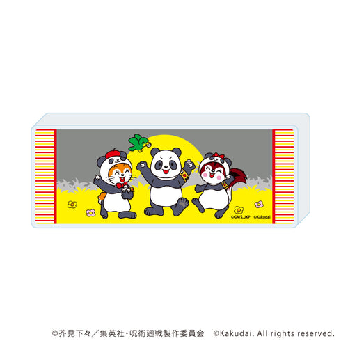 『呪術廻戦×クッピーラムネ』ミニアクリルブロック04/パンダ(ミニキャライラスト)