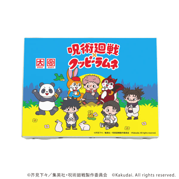 『呪術廻戦×クッピーラムネ』キャンバスボード01/集合(ミニキャライラスト)