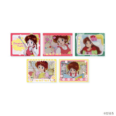 《魔法偶像 Pastel Yumi》壓克力卡 01/全套組(共5種)(官方插畫)