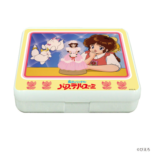《魔法偶像 Pastel Yumi》小物收納盒 01/花園優美&芥丸&柿丸(官方插畫)