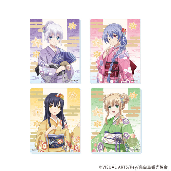 《Summer Pockets》亚克力卡01/和服版 全套(共4种)(全新绘制插画)