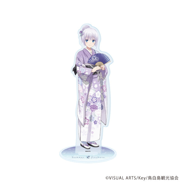 『Summer Pockets』アクリルスタンド11/鳴瀬しろは 着物ver.(描き下ろしイラスト)