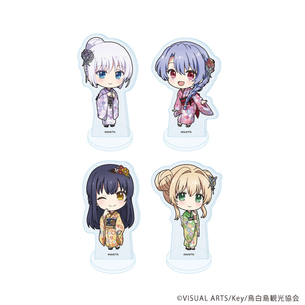 『Summer Pockets』アクリルぷちスタンド02/着物ver. コンプリートセット(全4種)(ミニキャライラスト)