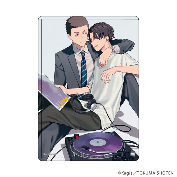 『スロウモーニング』キャラクリアケース01/川上 夏生&高山 壱成(公式イラスト)