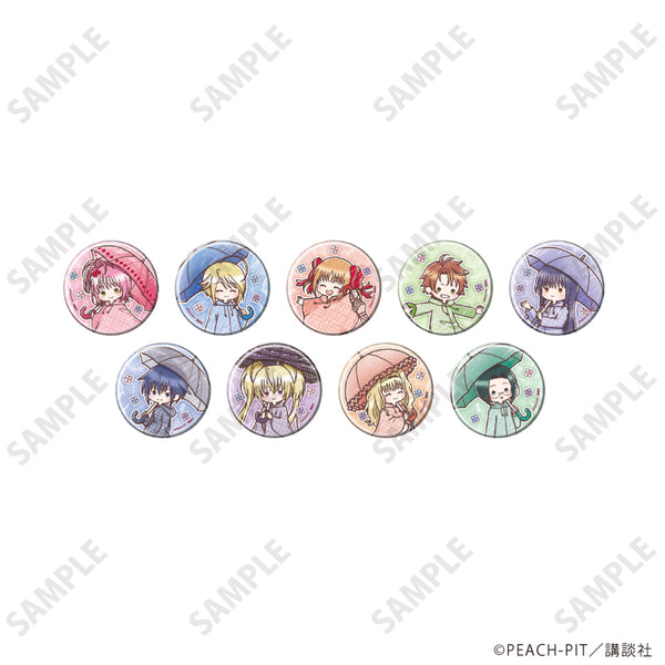 『しゅごキャラ!』缶バッジ43/梅雨ver. コンプリートセット(全9種)(グラフアートイラスト)