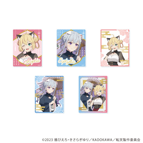 《转生王女与天才千金的魔法革命》亚克力卡 02/兽耳×中华洛丽塔版 全套(共5种)(全新绘制插画)