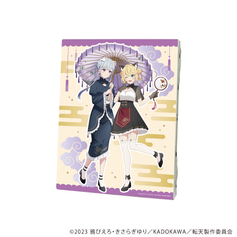 "The Reincarnated Princess and the Genius Young Lady's Magic Revolution" Canvas Print 01 / Anisphia & Yufilia: Animal Ears × Chinese Lolita Ver. (Original Illustration)