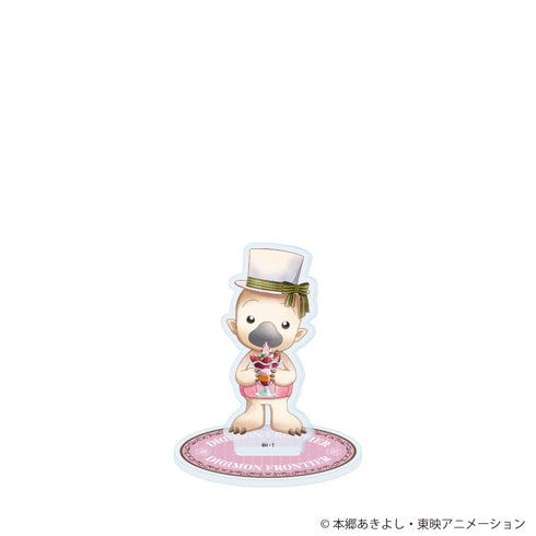 "Digimon Frontier" Acrylic Stand 19 / Bokomon Tea Party Ver. (Original Illustration)