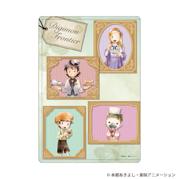 『デジモンフロンティア』キャラクリアケース05/Aデザイン お茶会ver.(描き下ろしイラスト)