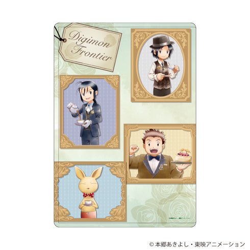 『デジモンフロンティア』キャラクリアケース06/Bデザイン お茶会ver.(描き下ろしイラスト)