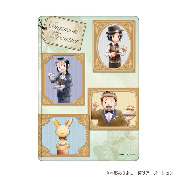 『デジモンフロンティア』キャラクリアケース06/Bデザイン お茶会ver.(描き下ろしイラスト)