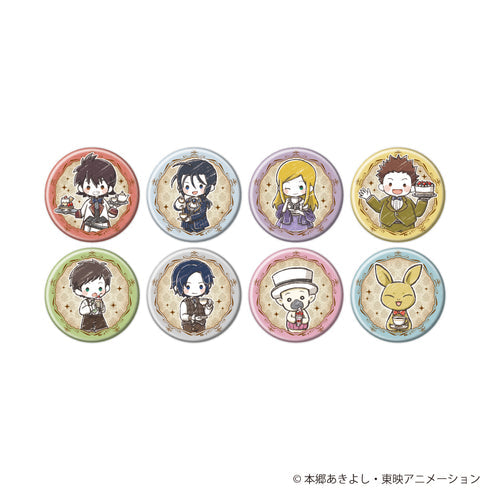 『デジモンフロンティア』缶バッジ04/お茶会ver. ブラインド(全8種)(グラフアートイラスト)【BOX】【202607再販】