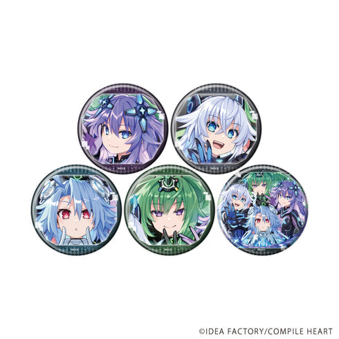 『超次元ゲイム ネプテューヌ』缶バッジ02/ブラインド(全5種)(公式イラスト)【BOX】【202609再販】