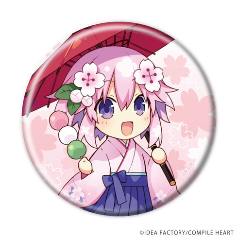 『超次元ゲイム ネプテューヌ』缶バッジ03/ネプテューヌ(桜)(公式イラスト)【202609再販】