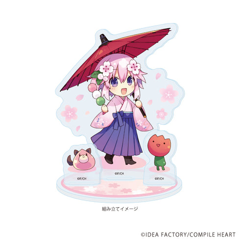 『超次元ゲイム ネプテューヌ』アクリルスタンドプレート01/ネプテューヌ(桜)(公式イラスト)