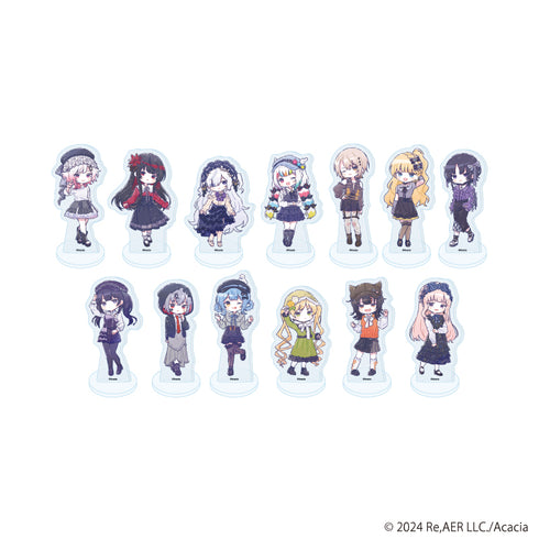『魔法少女ノ魔女裁判』アクリルぷちスタンド02/ダークガーリーファッションver. コンプリートセット(全13種)(グラフアートイラスト)