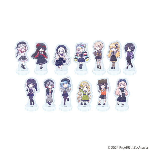 『魔法少女ノ魔女裁判』アクリルぷちスタンド02/ダークガーリーファッションver. コンプリートセット(全13種)(グラフアートイラスト)