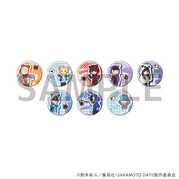 『SAKAMOTO DAYS』缶バッジ28/動物パーカーver. コンプリートセット(全8種)(グラフアートイラスト)