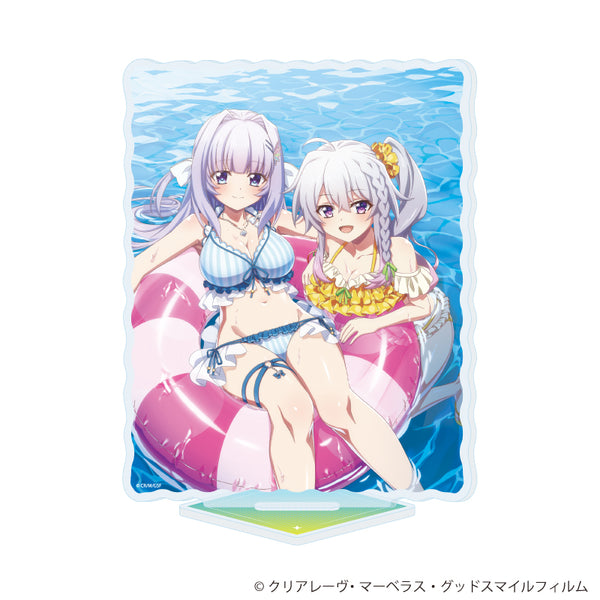 『9-nine- Ruler's Crown』アクリルスタンド06/新海 天&香坂 春風(公式イラスト)