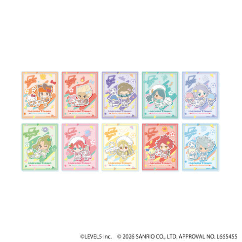 『イナズマイレブン×サンリオキャラクターズ』アクリルカード01/ブラインド(全10種)(コラボイラスト)【BOX】【202609再販】