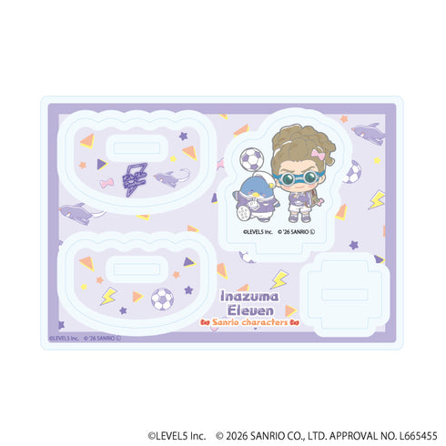 『イナズマイレブン×サンリオキャラクターズ』ゆらゆらアクリルスタンド03/鬼道有人×タキシードサム(コラボイラスト)【202609再販】