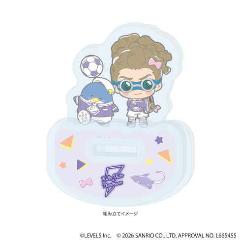 『イナズマイレブン×サンリオキャラクターズ』ゆらゆらアクリルスタンド03/鬼道有人×タキシードサム(コラボイラスト)