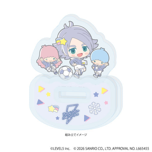 『イナズマイレブン×サンリオキャラクターズ』ゆらゆらアクリルスタンド05/吹雪士郎×リトルツインスターズ(コラボイラスト)【202609再販】
