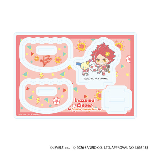 『イナズマイレブン×サンリオキャラクターズ』ゆらゆらアクリルスタンド09/南雲晴矢×ウサハナ(コラボイラスト)【202609再販】